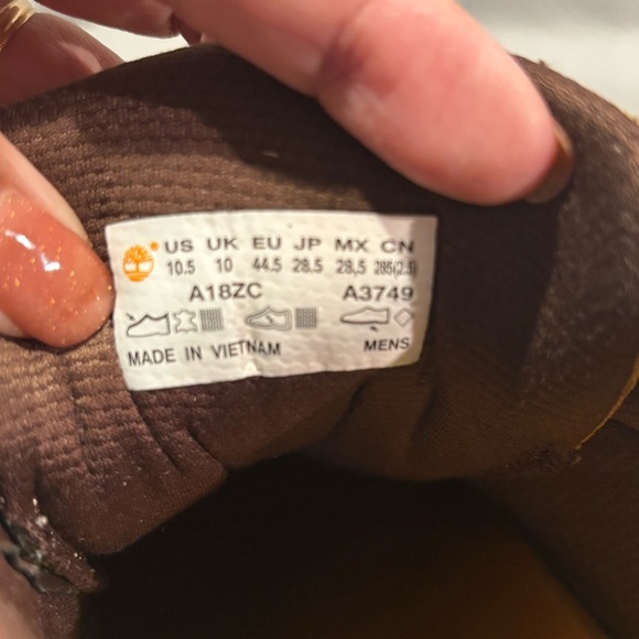 Timberland Chukka Tan Shoes Ankle Boots size 10.5 - Picture 7 of 8